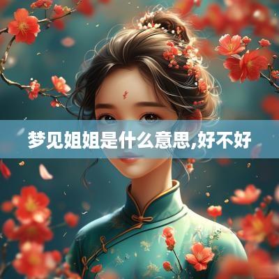 梦见姐姐是什么意思,好不好