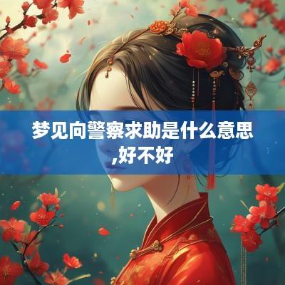 梦见向警察求助是什么意思,好不好