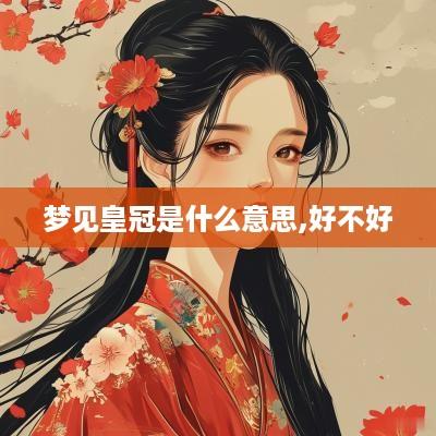 梦见皇冠是什么意思,好不好