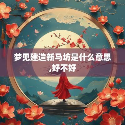 梦见建造新马坊是什么意思,好不好