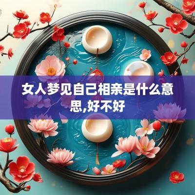 女人梦见自己相亲是什么意思,好不好