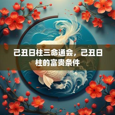 己丑日柱三命通会，己丑日柱的富贵条件