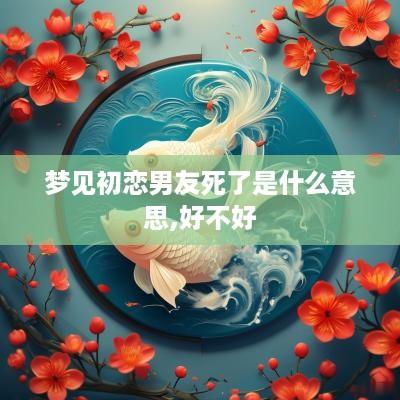 梦见初恋男友死了是什么意思,好不好