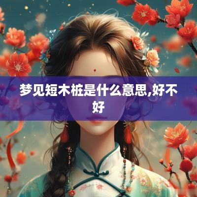 梦见短木桩是什么意思,好不好