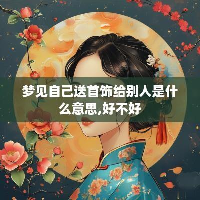 梦见自己送首饰给别人是什么意思,好不好