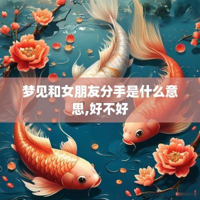 梦见和女朋友分手是什么意思,好不好