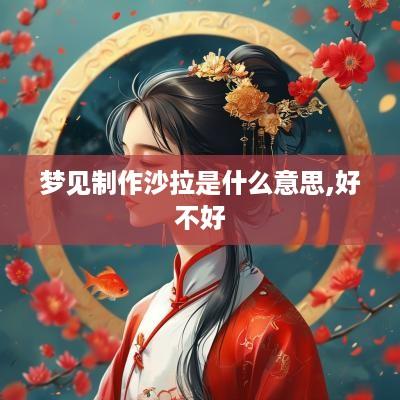 梦见制作沙拉是什么意思,好不好