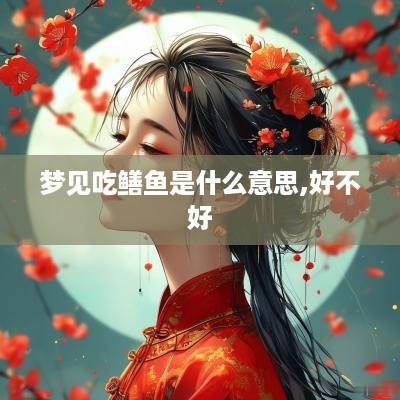 梦见吃鳝鱼是什么意思,好不好