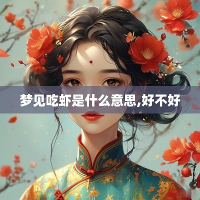 梦见吃虾是什么意思,好不好