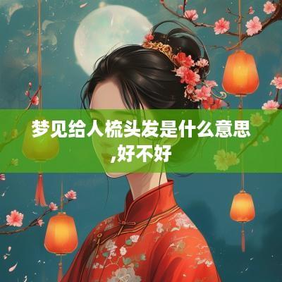 梦见给人梳头发是什么意思,好不好