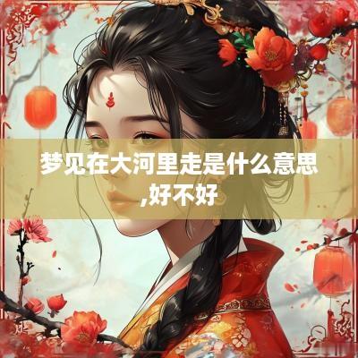 梦见在大河里走是什么意思,好不好