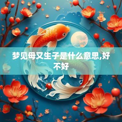 梦见母又生子是什么意思,好不好