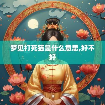 梦见打死猫是什么意思,好不好