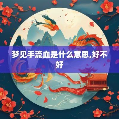 梦见手流血是什么意思,好不好