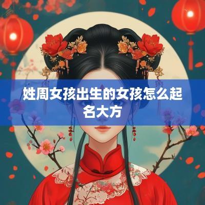 姓周女孩出生的女孩怎么起名大方