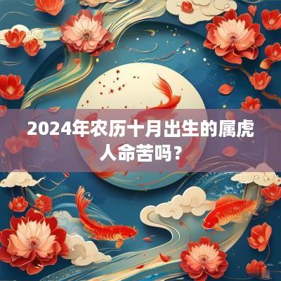 2025年农历十月出生的属虎人命苦吗？