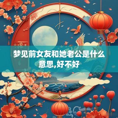梦见前女友和她老公是什么意思,好不好