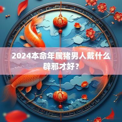 2025本命年属猪男人戴什么辟邪才好？