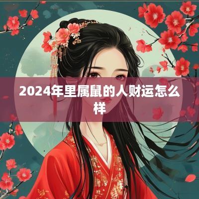 2025年里属鼠的人财运怎么样