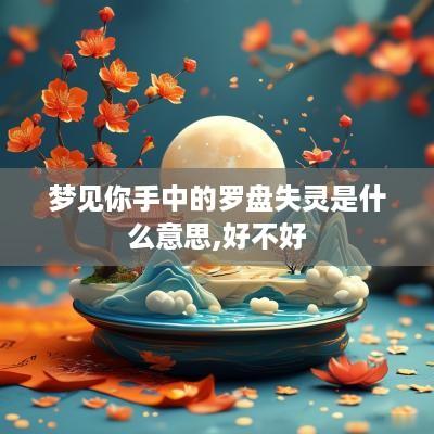 梦见你手中的罗盘失灵是什么意思,好不好