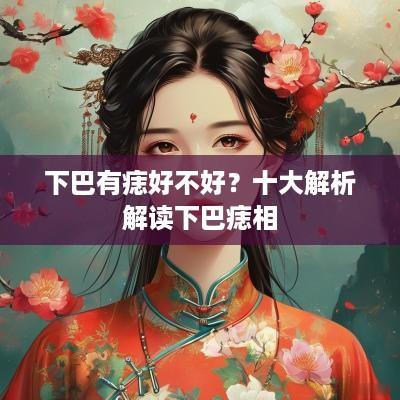 下巴有痣好不好？十大解析解读下巴痣相