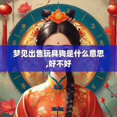 梦见出售玩具狗是什么意思,好不好