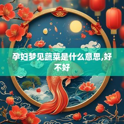 孕妇梦见蔬菜是什么意思,好不好