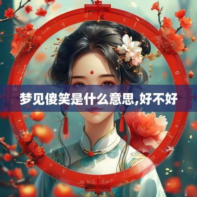 梦见傻笑是什么意思,好不好