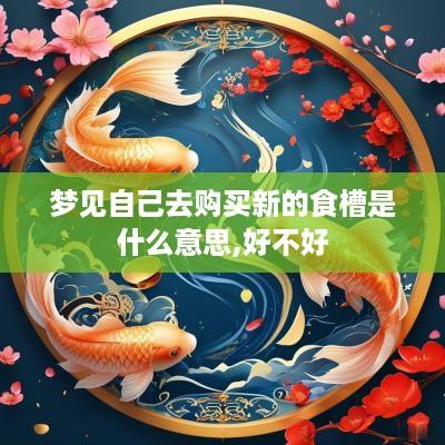 梦见自己去购买新的食槽是什么意思,好不好