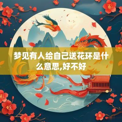 梦见有人给自己送花环是什么意思,好不好