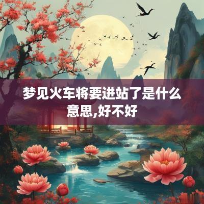 梦见火车将要进站了是什么意思,好不好