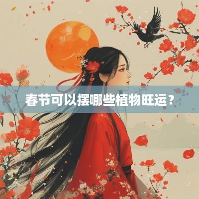 春节可以摆哪些植物旺运？
