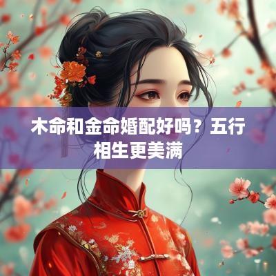 木命和金命婚配好吗？五行相生更美满