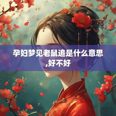 孕妇梦见老鼠追是什么意思,好不好