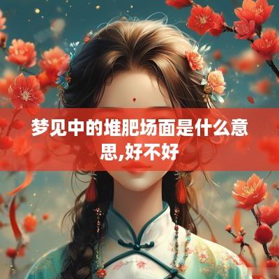 梦见中的堆肥场面是什么意思,好不好