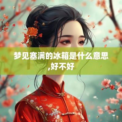梦见塞满的冰箱是什么意思,好不好
