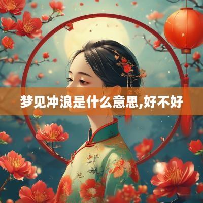 梦见冲浪是什么意思,好不好