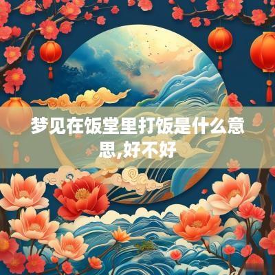 梦见在饭堂里打饭是什么意思,好不好