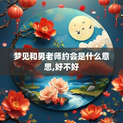梦见和男老师约会是什么意思,好不好