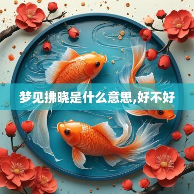 梦见拂晓是什么意思,好不好