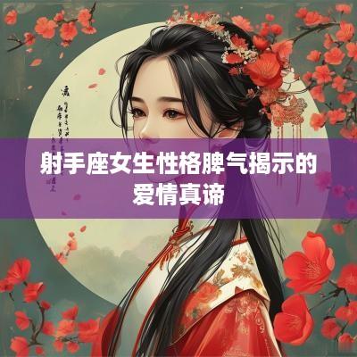 射手座女生性格脾气揭示的爱情真谛