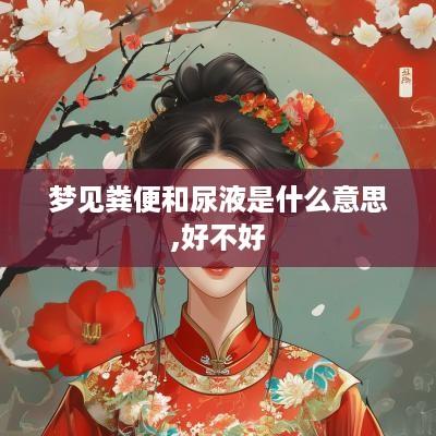梦见粪便和尿液是什么意思,好不好
