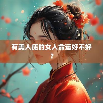 有美人痣的女人命运好不好？
