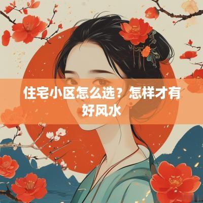 住宅小区怎么选？怎样才有好风水