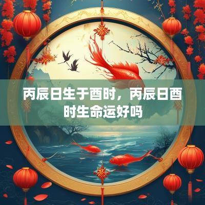 丙辰日生于酉时，丙辰日酉时生命运好吗