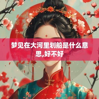 梦见在大河里划船是什么意思,好不好