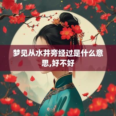 梦见从水井旁经过是什么意思,好不好