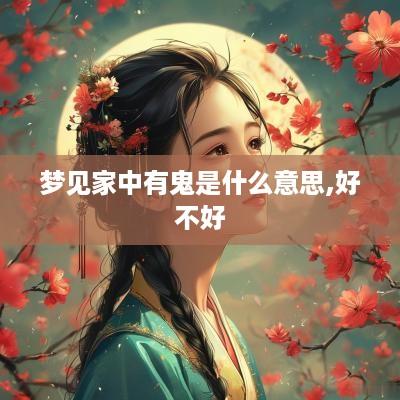 梦见家中有鬼是什么意思,好不好