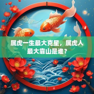 属虎一生最大克星，属虎人最大靠山是谁？