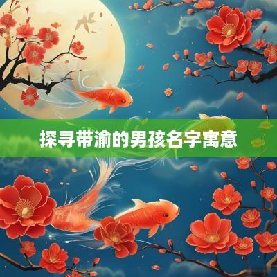 探寻带渝的男孩名字寓意